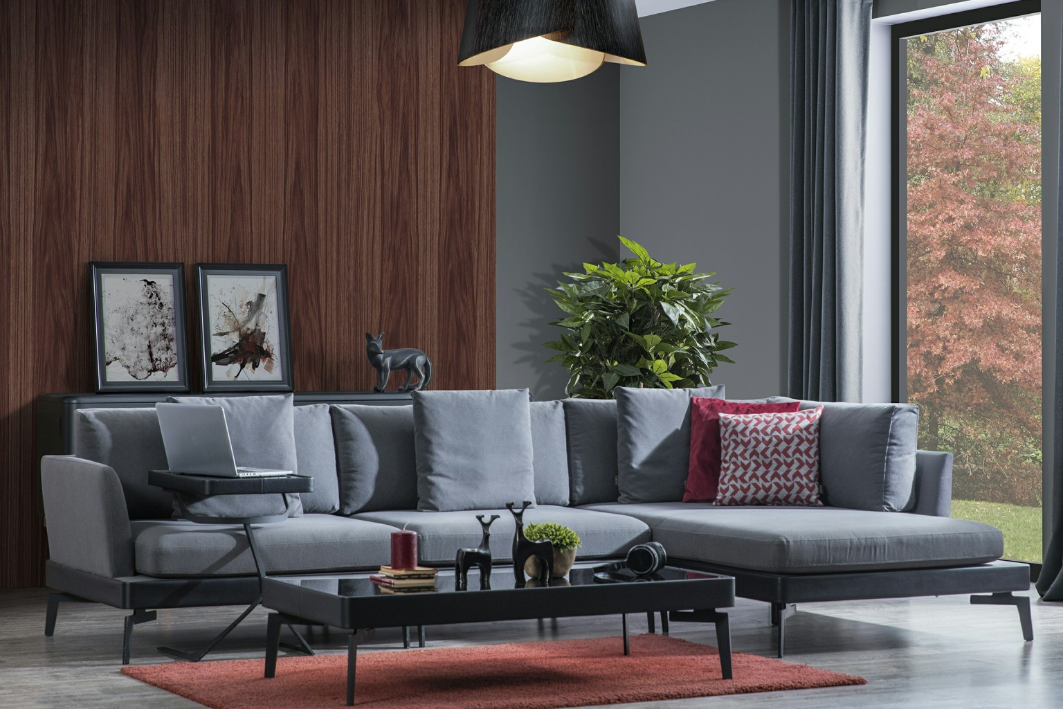 Corner sofa on sale small size