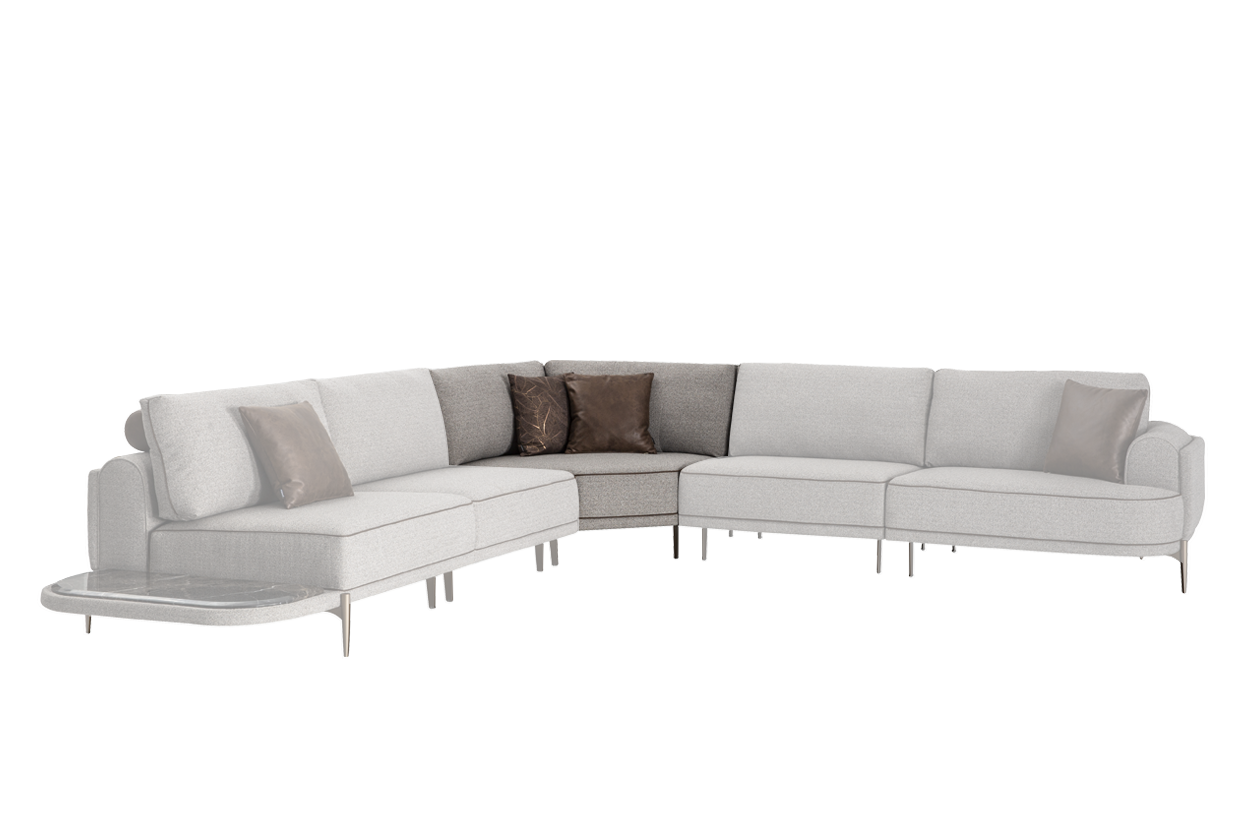 135 cm köşe modül